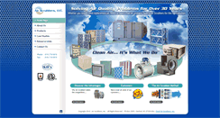 Desktop Screenshot of airscrubbersinc.com
